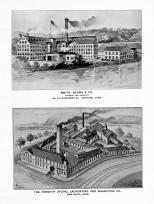 Smith, Bourn and Co., Forsyth Dueing, Laundrying and Bleaching Co., Connecticut State Atlas 1893